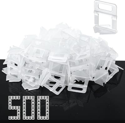 Tegelnivelleringssysteem 1,5 mm - 500 Stuks Tegelafstandsklemmen voor Perfecte Afwerking