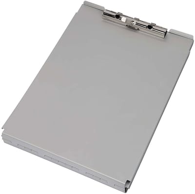 DESQ® Klembord - Aluminium - A4 - Beschermklep - Formulieren Opbergvak