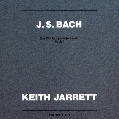 Keith Jarrett - J.S. Bach: Das Wohltemperierte Klavier, Buch II (2 CD)