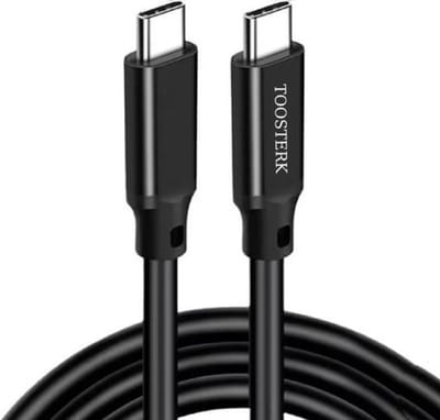 Oplader Kabel | USB-C naar USB-C | 1 Meter | Geschikt voor Samsung en Apple | Zwart