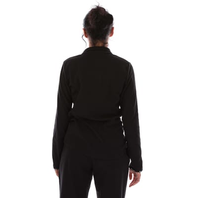 Dames Champion Half Zip Micro Polar Fleece Top in zwart