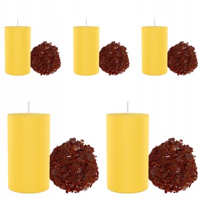 Limoengele Paraffine Kaars Kleurstof Poeder 10g