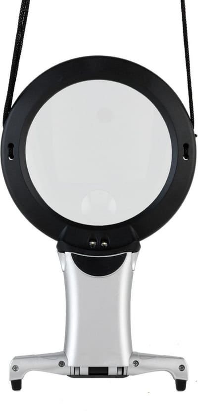 Daylight Borduurloep met LED - Handwerkloep met halskoord - Hobby loep met verlichting - 2X Vergroting