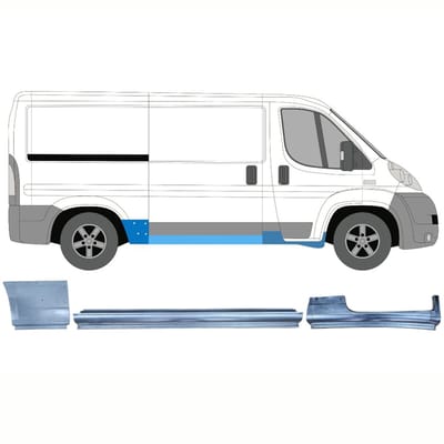 Reparatiepaneel set voor Fiat Ducato 2006-2025 / Rechts
