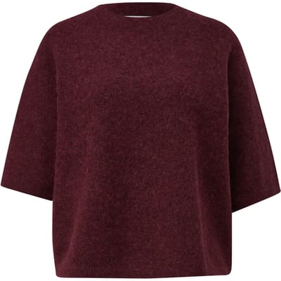 T-shirt met korte mouwen en relaxte pasvorm dames COMMA