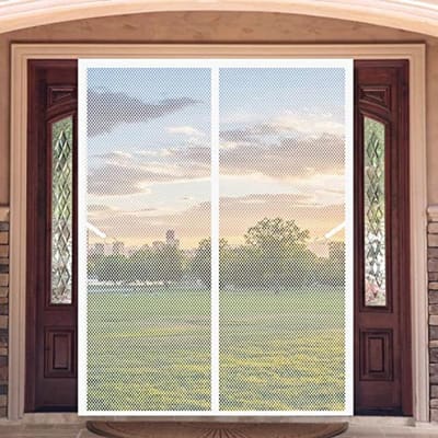 Klamboedeur voor Balkondeur en Raam - 225 x 225 cm - Horrengaas zonder boren - Ideaal voor Woonkamer en Terras