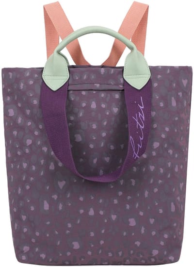 Fritzi aus Preußen rugzak handtas JU Limited Shopper Lighty Leo Plumy paars