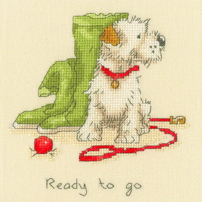 Bothy Threads Anita Jeram Ready to Go borduren (pakket) XAJ24