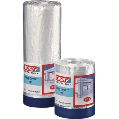 04369-00014-01 Afdekfolie tesa Easy Cover 4369 Transparant (l x b) 14 m x 2.1 m 1 stuk(s)
