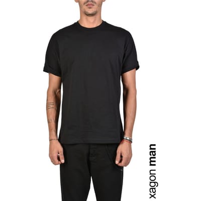 Xagon Man T-Shirt Mannen zwart