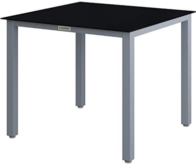 Hoogwaardige Aluminium Tuintafel voor 4 Personen - Verstelbaar met Veiligheidsglas - Weerbestendig