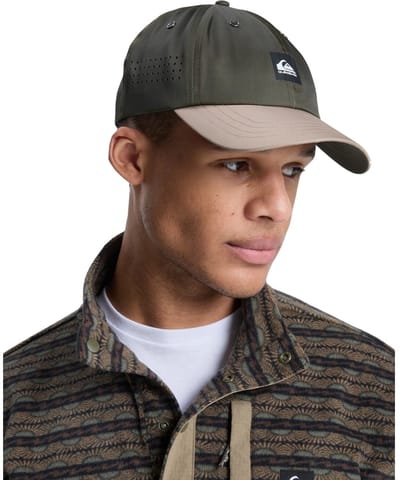 Quiksilver Decades Nylon Cap Eqyha03461-cre0 - Kleur Groen - Maat 1SIZE