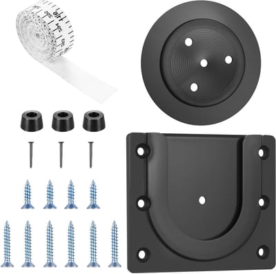 Professionele dartbord wandbeugel met schroeven, spijkers en meetlint - Ideaal voor dartliefhebbers en accessoires voor dartborden