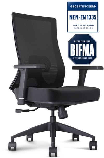 Stane Pro Ergonomische Bureaustoel - Office Chair - Bureaustoelen voor Volwassenen - NEN-EN1335