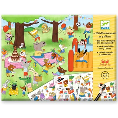 DJECO krasplaatjes party time 5 jr+