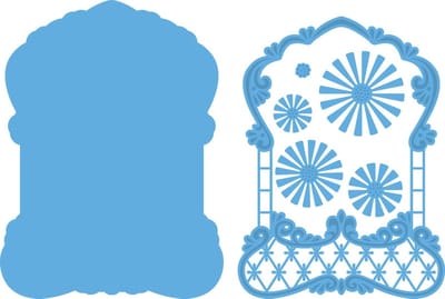 Marianne Design Creatables Snij en Embosstencil - Anjas label