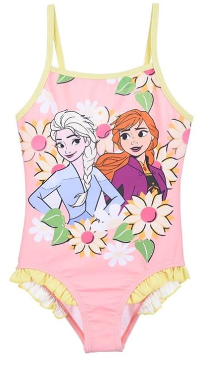 Disney Frozen Badpak - Anna & Elsa - Roze - maat 104