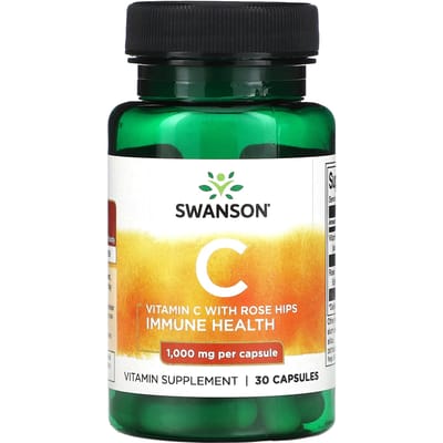 Vitamine C, Rozenbottel, 30 Capsules