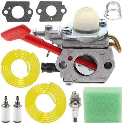 Dailygoods - WT-458 Carburateur - Grastrimmer Vervangonderdeel - Geschikt voor Homelite - Onderdeelnummer A03003 A03002 A04445A - Betrouwbare Prestati