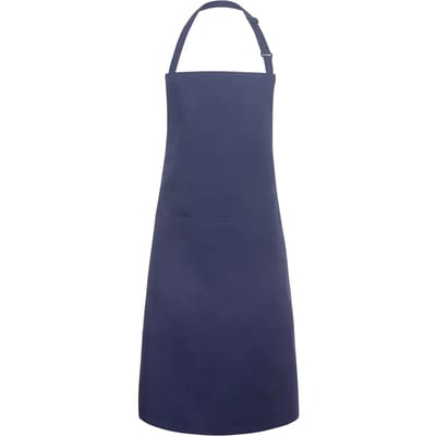 Karlowsky Oversized Bib Apron Basic with Buckle and Pocket KY133 - Navy (ca. Pantone 533C) - 100 x 100 cm