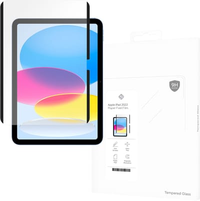 Cazy screenprotector geschikt voor iPad 11 (2025) 11 inch / 10e generatie (2022) 10.9 inch - Paper-Feel - Pencil Friendly