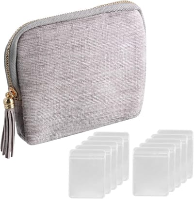 Sieradenopbergdoos met Fringes, Organisator voor Cosmetica en Sieraden, 7 Compartimenten voor Armbanden, Ringen, Kettingen en Oorbellen