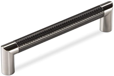Meubelgreep ARNOLD Boorgatafstand 160 mm Brons / chroom Beugelhandgreep van SOTECH