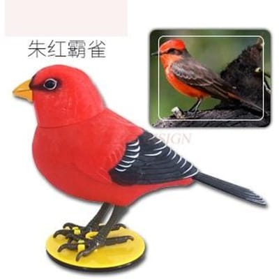 Kinderen's Intelligente Elektrische Spraakbesturing Inductie Simulatie Vogel Kan Roepen En Bewegen Lichtbesturing Puzzel Muziek Elektronisch