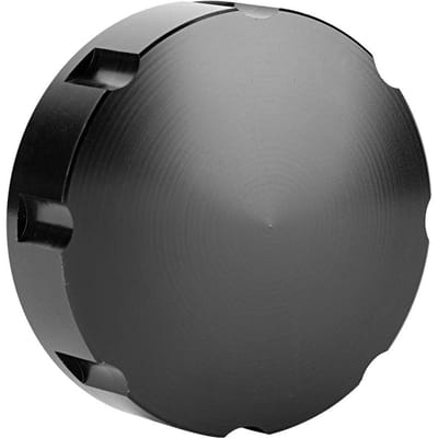 Aluminium Brandstoftankdop Cover Gemodificeerd Accessoire Geschikt voor Piaggio Vespa GTS GTV LX Primavera Sprint Zwart zwart