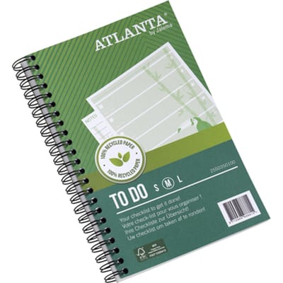 Things to do Djois Atlanta recycled papier Jungle 125x195mm 100 vel 70gr groen 2 stuks