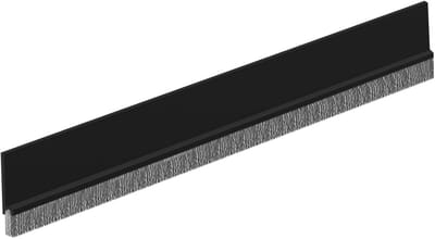 Tochtstrip 100 cm voor Deuren - Zelfklevende Afdichtstrip voor Geluidsisolatie en Energiebesparing - Zwart