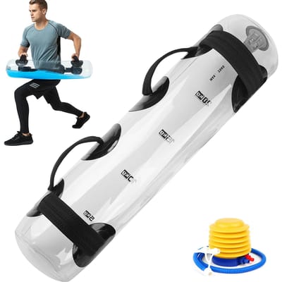 15kg /33lb Water Aqua Bag Gewichtstrainingstas voor fitnesstraining Spieropbouw 25kg transparant