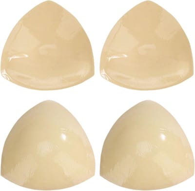 2 Paar Push Up Bh Kussens, Zelfklevende Bh Padding, Verwijderbare Kussens voor Sportbeha en Badmode