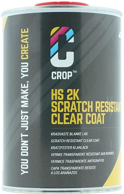 CROP 2K Krasvaste Blanke Lak HOOGGLANS - Blik 1 liter