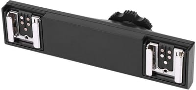Allecto - Dual Flash Shoe Splitter - Verlengstang Camcorder - Creatieve Fotografie - Handig Accessoire - Voor Canon - Professionele Kwaliteit