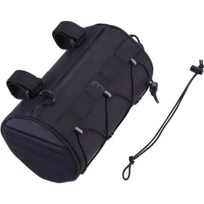 BBB Cycling Stuurtas Racefiets & Gravelbike 1.5 Liter - Waterdichte Rits - Stuurtas Fiets Afneembaar - Bikepacking Tassen – BarrelPack BSB-151M