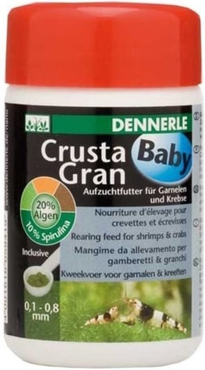 DENNERLE Crusta Gran, baby garnalenvoer 62 g