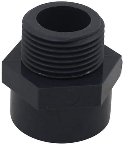 Cosensi - PVC Male Thread - PVC Aansluiting - Geschikt voor Diverse Buismaten - Binnendiameter 32mm - Gemakkelijk te Installeren - Perfect voor Zwe...