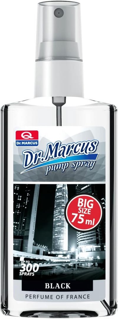 Luchtverfrisser 50 ml - Geurverspreider Kamer - Frisse Lucht Creëren - Compact Formaat - 6x3x6 cm - Zwart