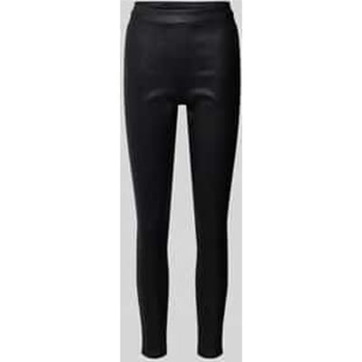 Skinny fit broek van viscosemix