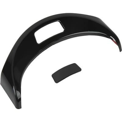 Cache d'interrupteur à bouton de boîte de rangement d'accoudoir de console centrale de remplacement pour Mercedes-Benz Classe C W205 GLC X253 2015-2021 black