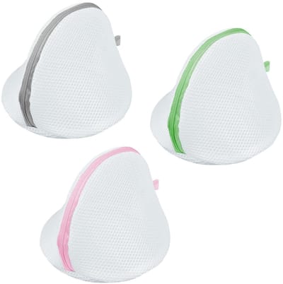 Dailygoods- Waszak met Rits - Waszakje BH - Waszakken voor Wasgoed - Dacron - Beschermd tijdens Wassen - Verkrijgbaar in Meerdere Kleuren