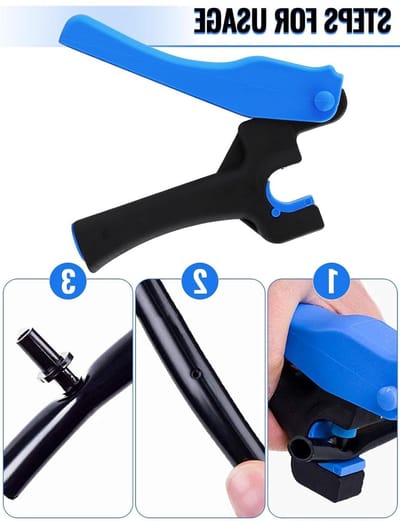 1/4 Inch Plastic Hole Punch voor Drip Irrigatie - Tuin Irrigatie Gereedschap voor Buitengebruik en Waterbesparing