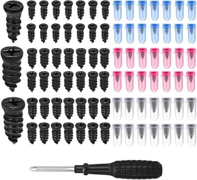 85 stuks rubberen nagels voor bandenreparatie met schroevendraaier, duurzame spijkers voor motorfiets, vrachtwagen en fiets, ideaal voor snelle reparaties en betrouwbare afdichting