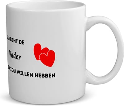 Akyol - jij bent de vader die iedereen zou willen hebben koffiemok - theemok - Vader - geweldige papa - liefste vader - verjaardag - cadeau - kado - bedankje - geschenk - 350 ML inhoud