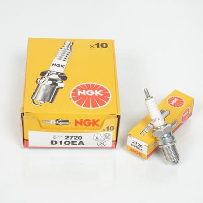 Bougie d'allumage NGK pour Moto Moto Guzzi MGS CAFÉ SPORT Après 2004 D10EA / 2720 / Par 10 Neuf