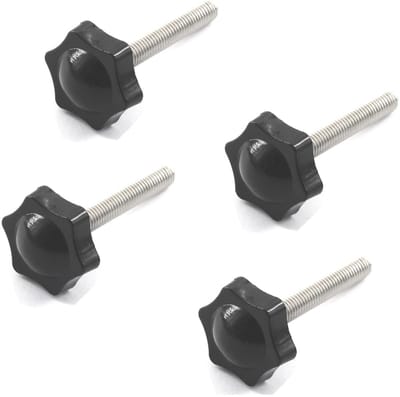 SPHProducts - M12x40mm Draad Ster Hand Knop - Duim Schroef