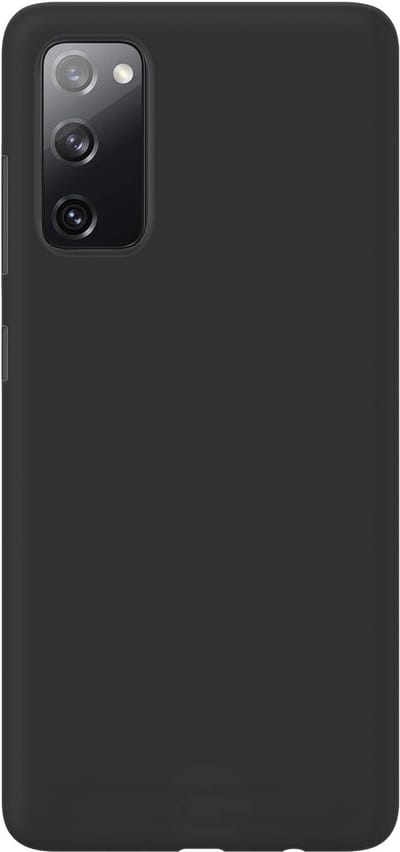 xoxo Wildhearts siliconen hoesje geschikt voor Samsung Galaxy S20 FE - Zwart gekleurd hoesje - Backcover - verkrijgbaar in verschillende kleuren - Zwart