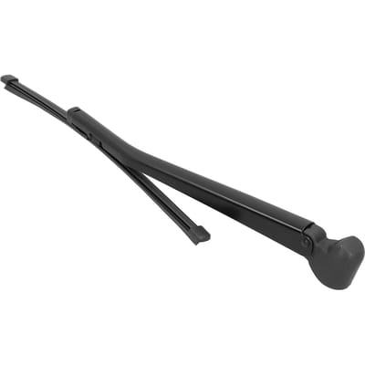 Ensemble Bras Essuie-Glace Arrière Lame 61627138507 Remplacement pour Série 1 E81 116i 118i 120d 130i E87 E84 2003‑2012 black