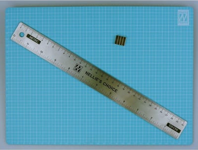Nellie Snellen Magnets Set Magnetic Mat, Magn.Ruler and 4 Magnetics A4